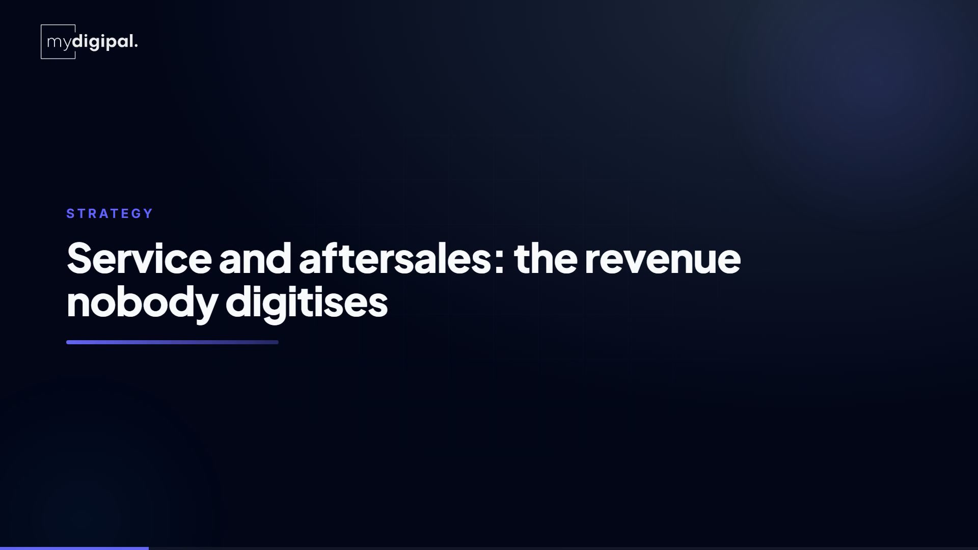 Service and aftersales: the dealership revenue nobody digitises